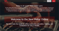 Desktop Screenshot of melioronline.com